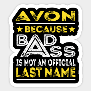 AVON Sticker